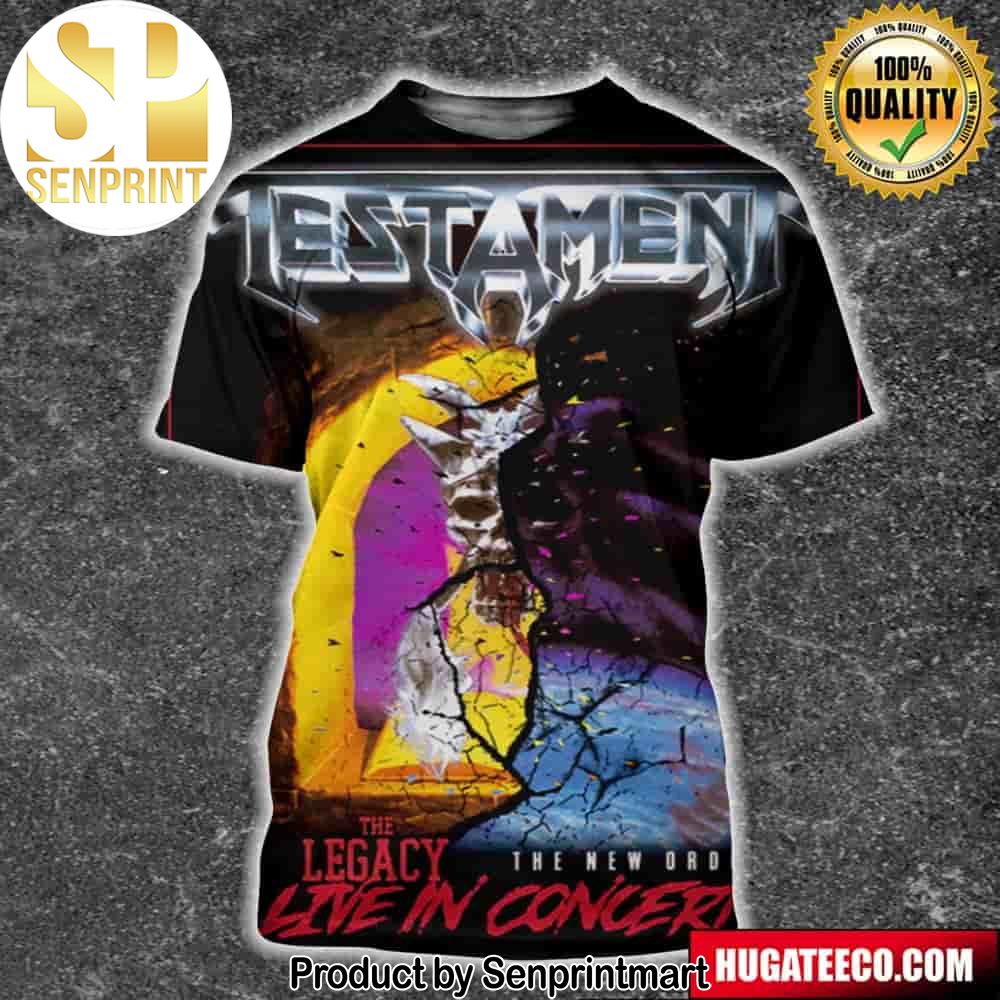 The Legacy Tno Poster For Testament Merchandise Unisex 3D Shirt – Senprintmart Store 2626