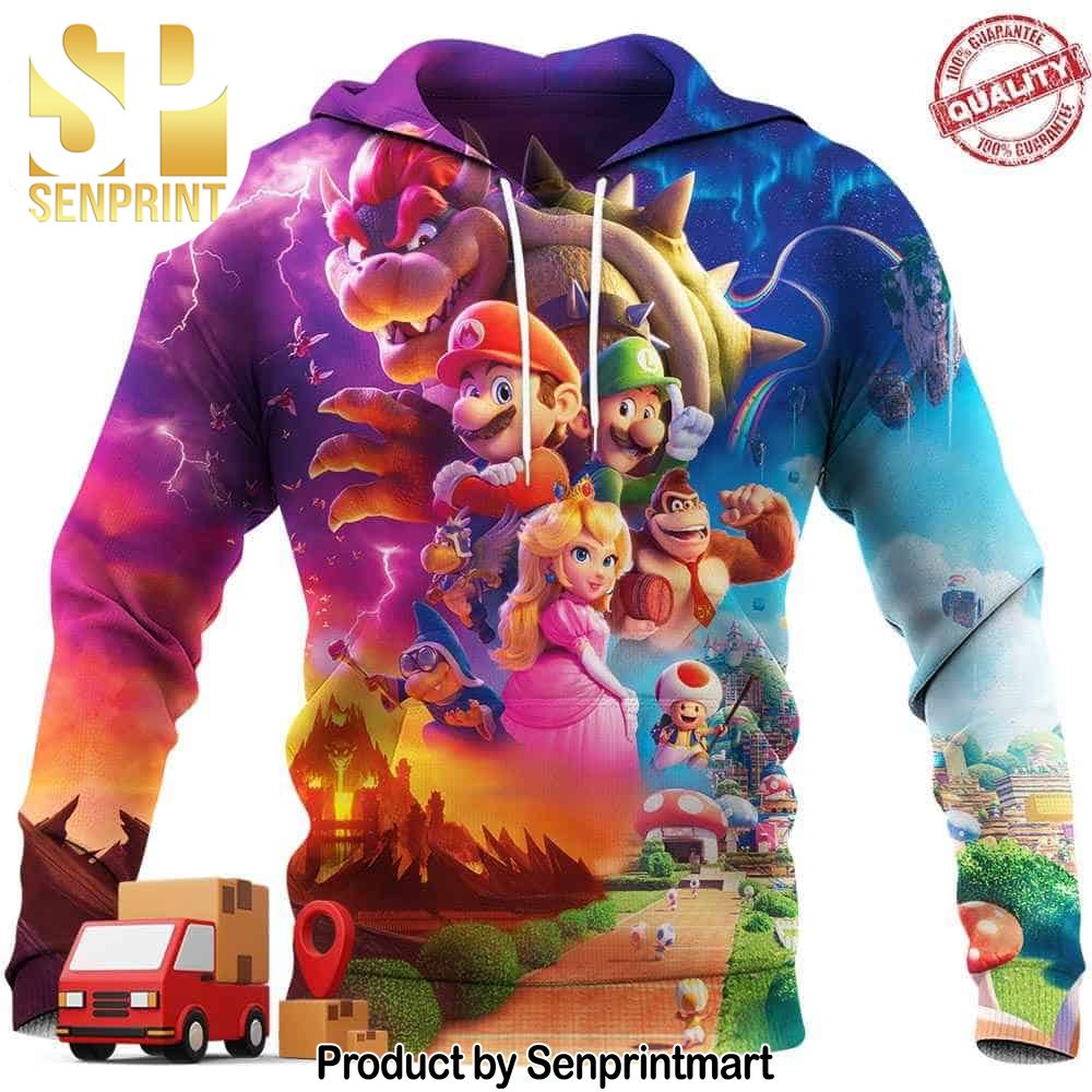 The Movie Super Mario Bros Is Currently Under Production Arriving On April 3rd 2026 3D Hoodie T-Shirt – Senprintmart Store 2966