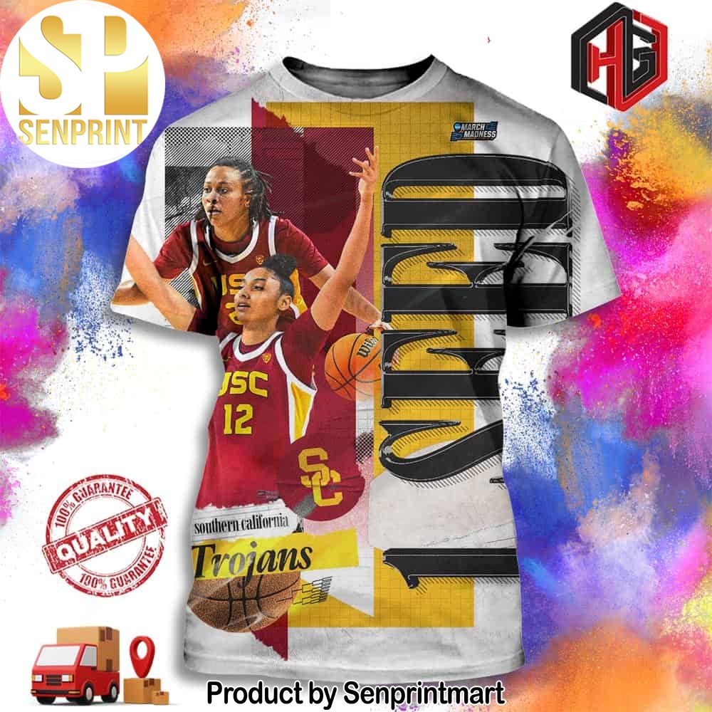 The No 1 Seed In The Portland 3 Region Is USC Trojans Women of Troy NCAA March Madness Full Printing Shirt – Senprintmart Store 2928