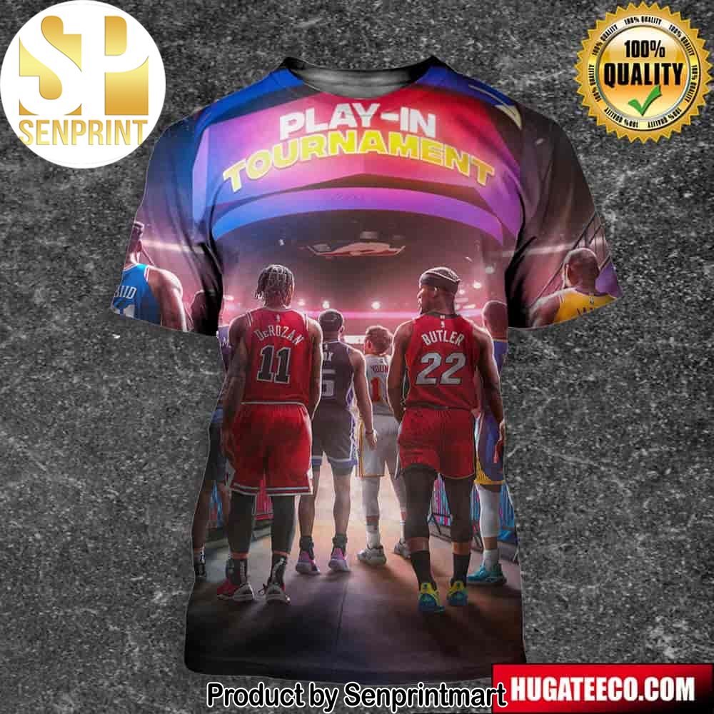 The Play-In Tournament 2024 On NBA On Tnt And Sports On Max Unisex 3D Shirt – Senprintmart Store 2724