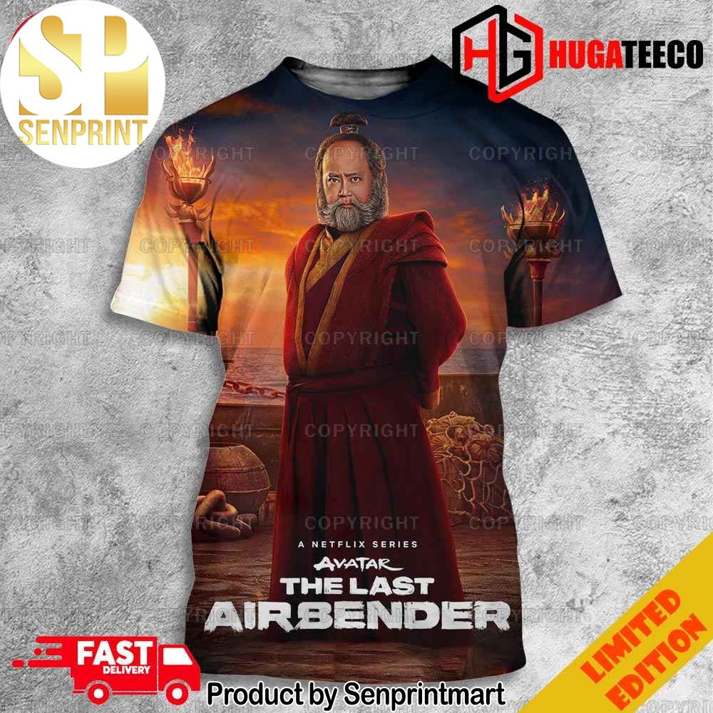 Uncle Iroh In Live Action Avatar The Last Airbender Series Releasing February 22 on Netflix Unique Full Printing Shirt – Senprintmart Store 3304