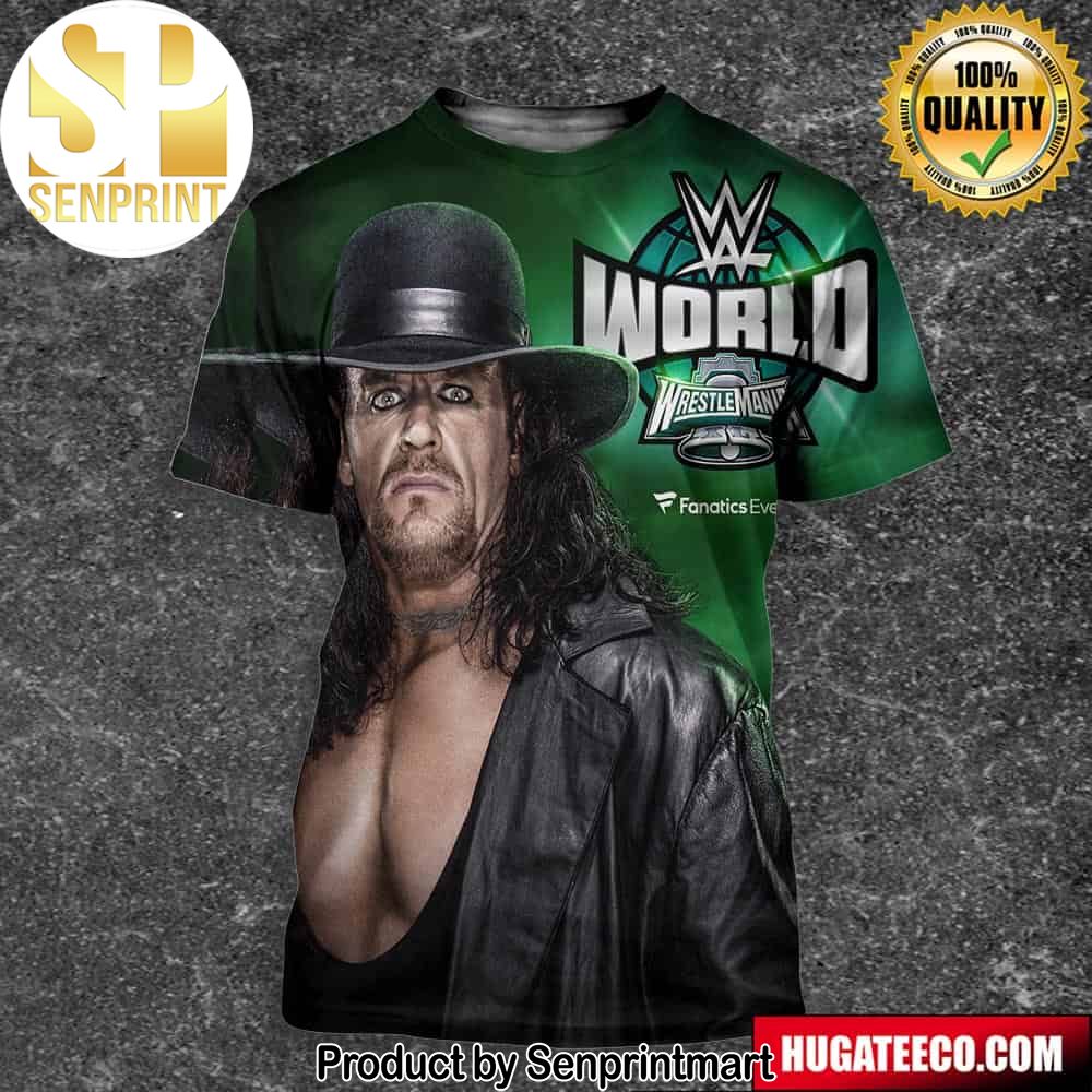 Undertaker Is Coming To WWE World Wrestle Mania Full Printing Shirt – Senprintmart Store 2825