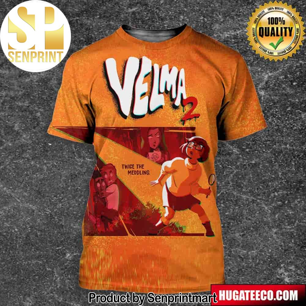 Velma Season 2 Official Poster Which Will Premiere On Max On April 25 Unisex 3D Shirt – Senprintmart Store 2748