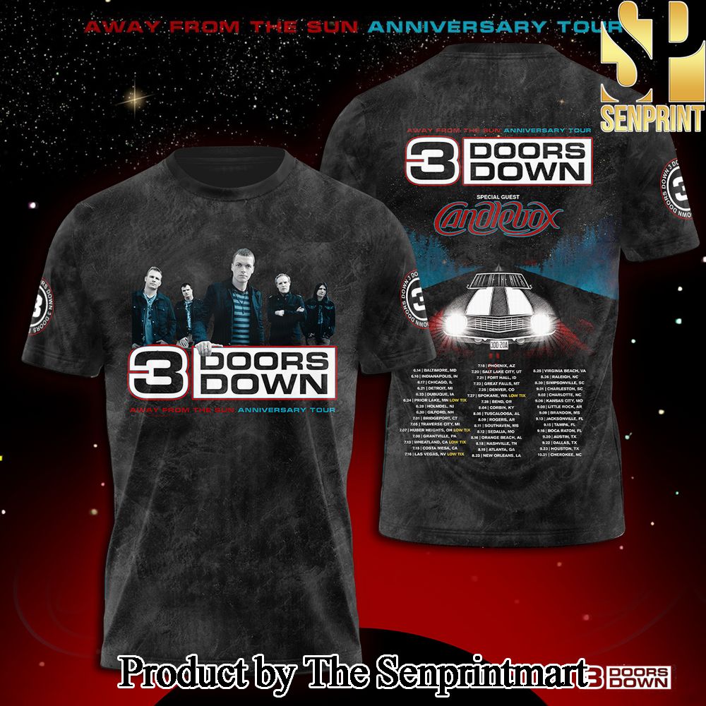 3 Doors Down 3D Full Printed Shirt – SEN5441