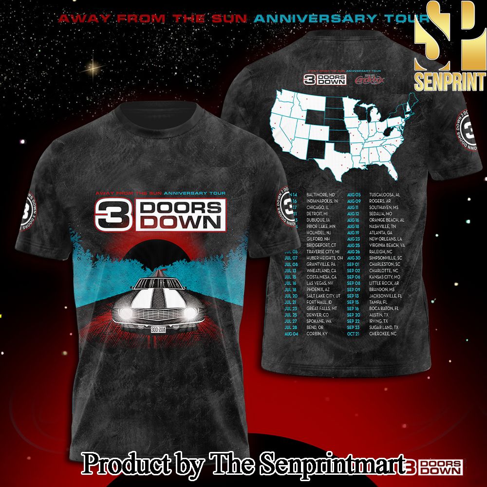 3 Doors Down 3D Full Printed Shirt – SEN5446