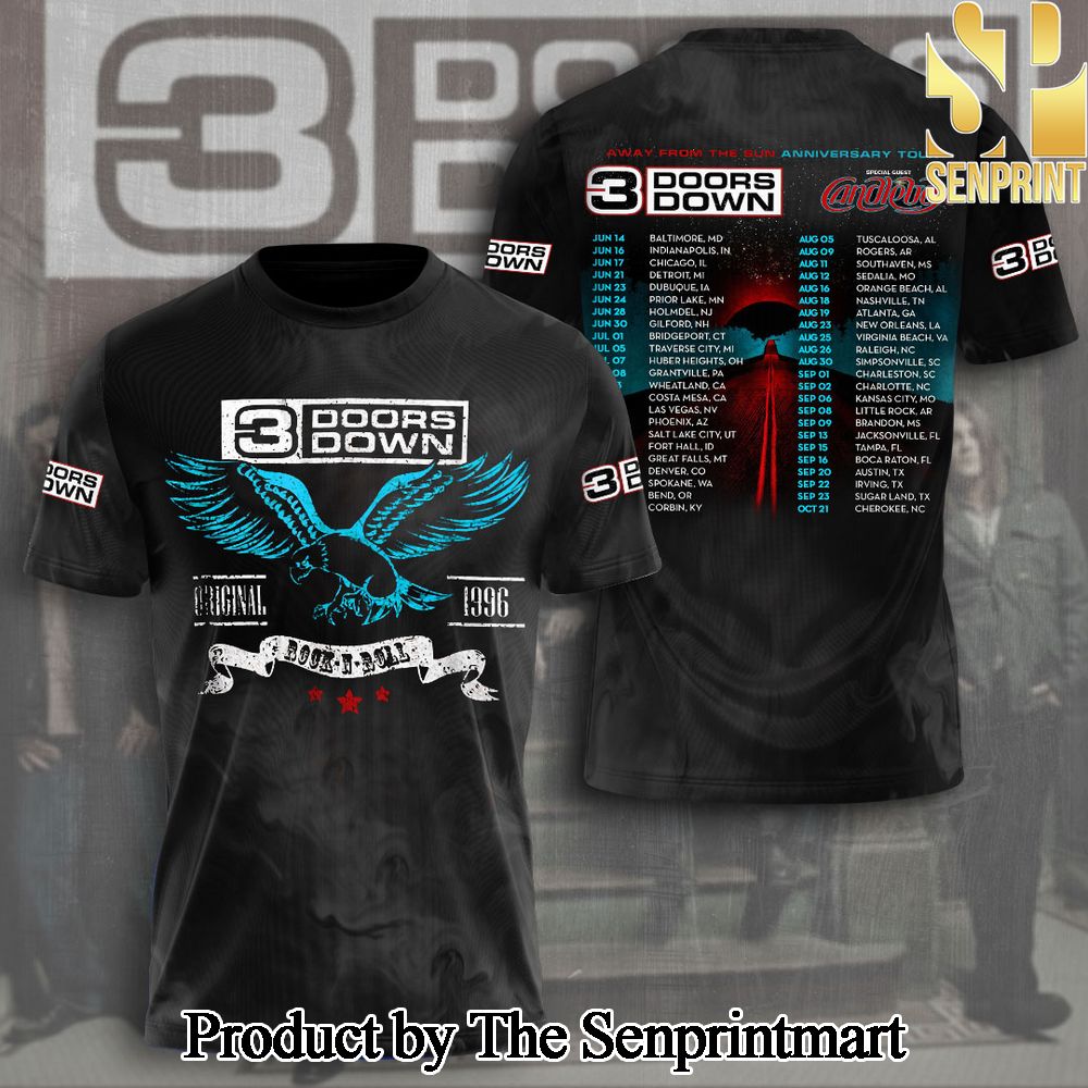 3 Doors Down 3D Full Printed Shirt – SEN5466