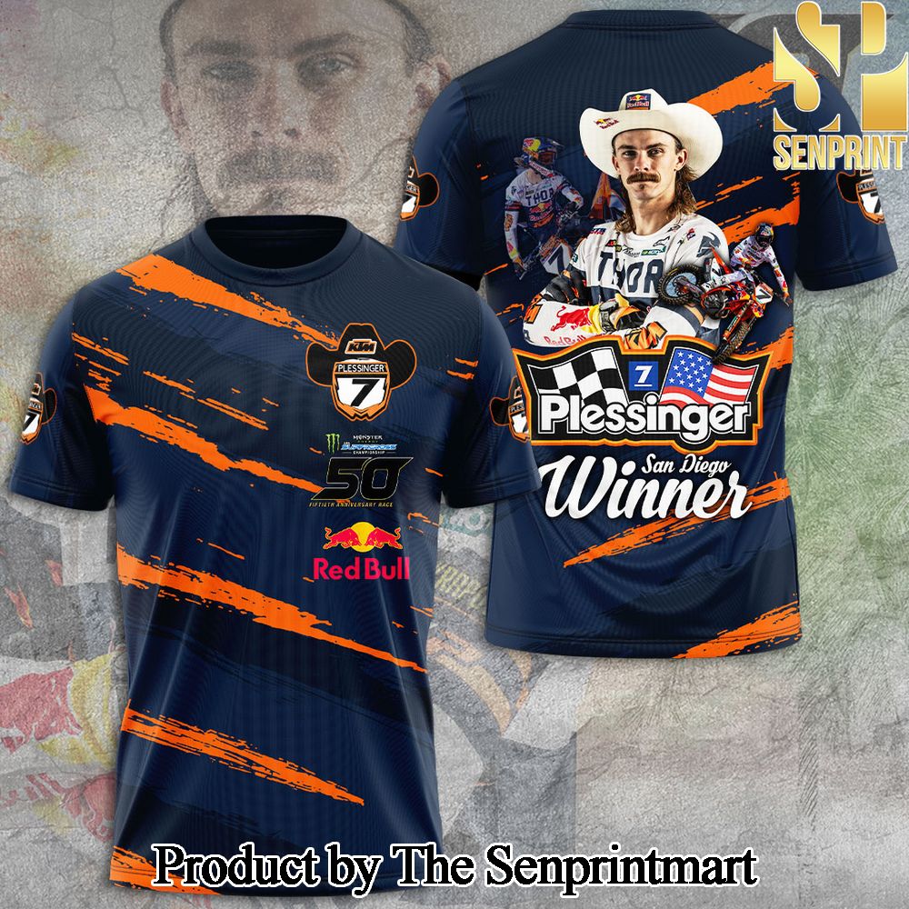 Aaron Plessinger x AMA Supercross Championship 3D Full Printed Shirt – SEN4551