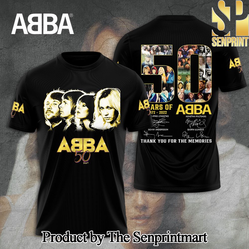 ABBA 3D Full Printed Shirt – SEN5125