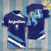 Argentina National Football Team 3D Full Printed Shirt – SEN6228