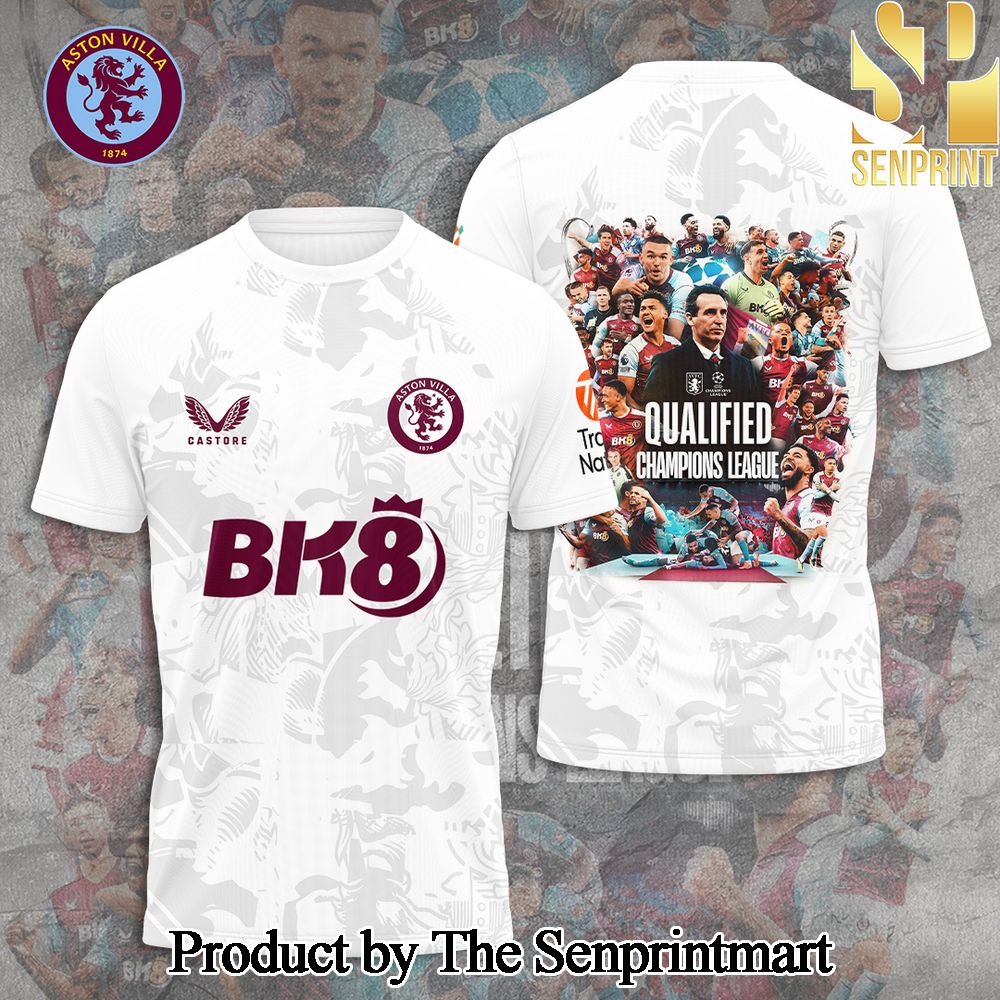 Aston Villa 3D Full Printed Shirt – SEN2742