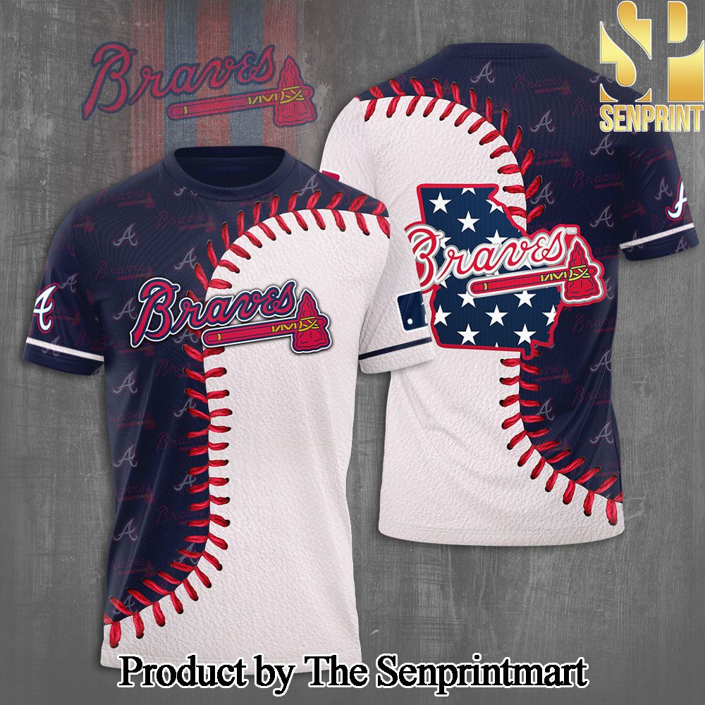 Atlanta Braves 3D Full Printed Shirt – SEN6829