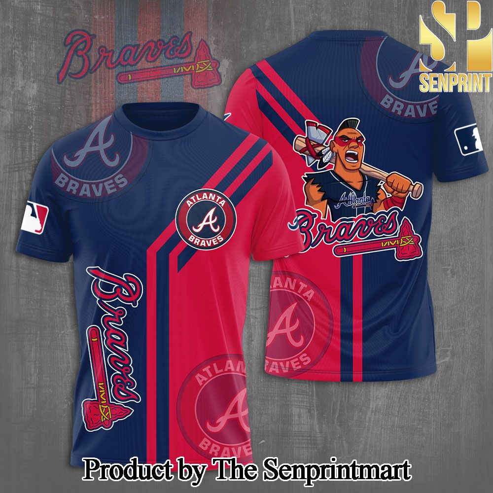 Atlanta Braves 3D Full Printed Shirt – SEN6830