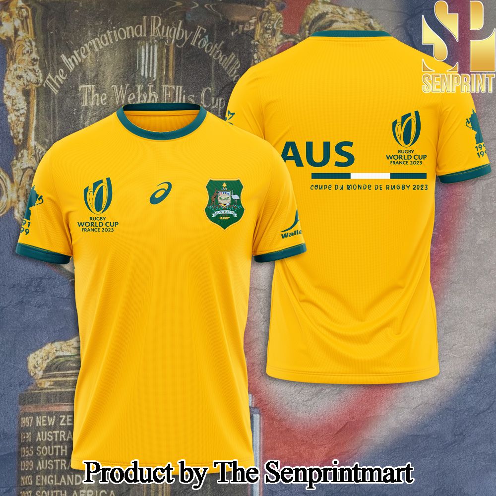 Australia x Rugby World Cup 3D Full Printed Shirt – SEN6914