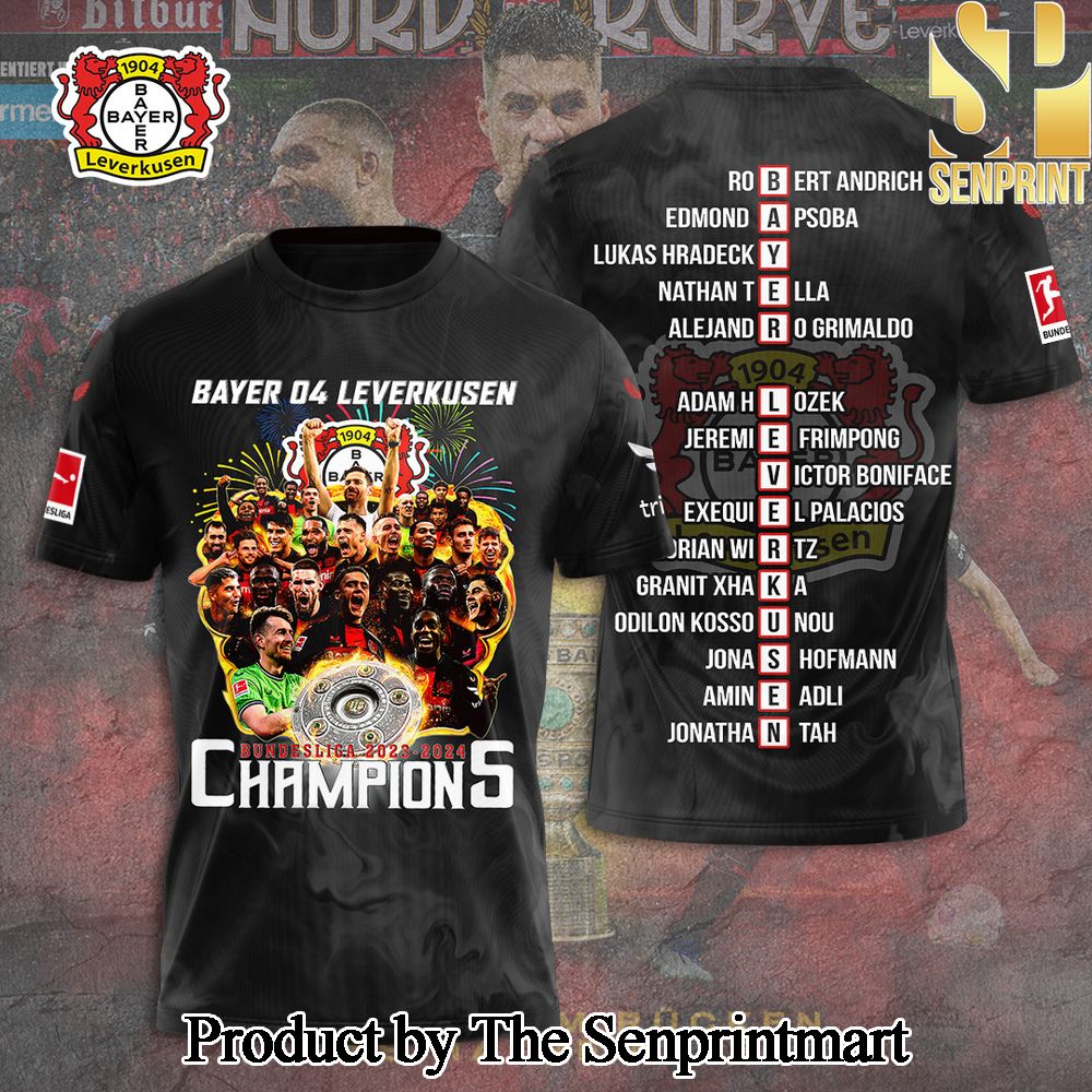 Bayer Leverkusen 3D Full Printed Shirt – SEN3270