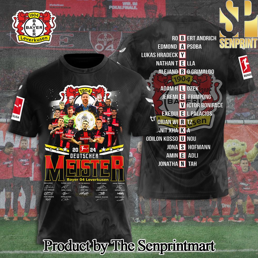 Bayer Leverkusen 3D Full Printed Shirt – SEN3273