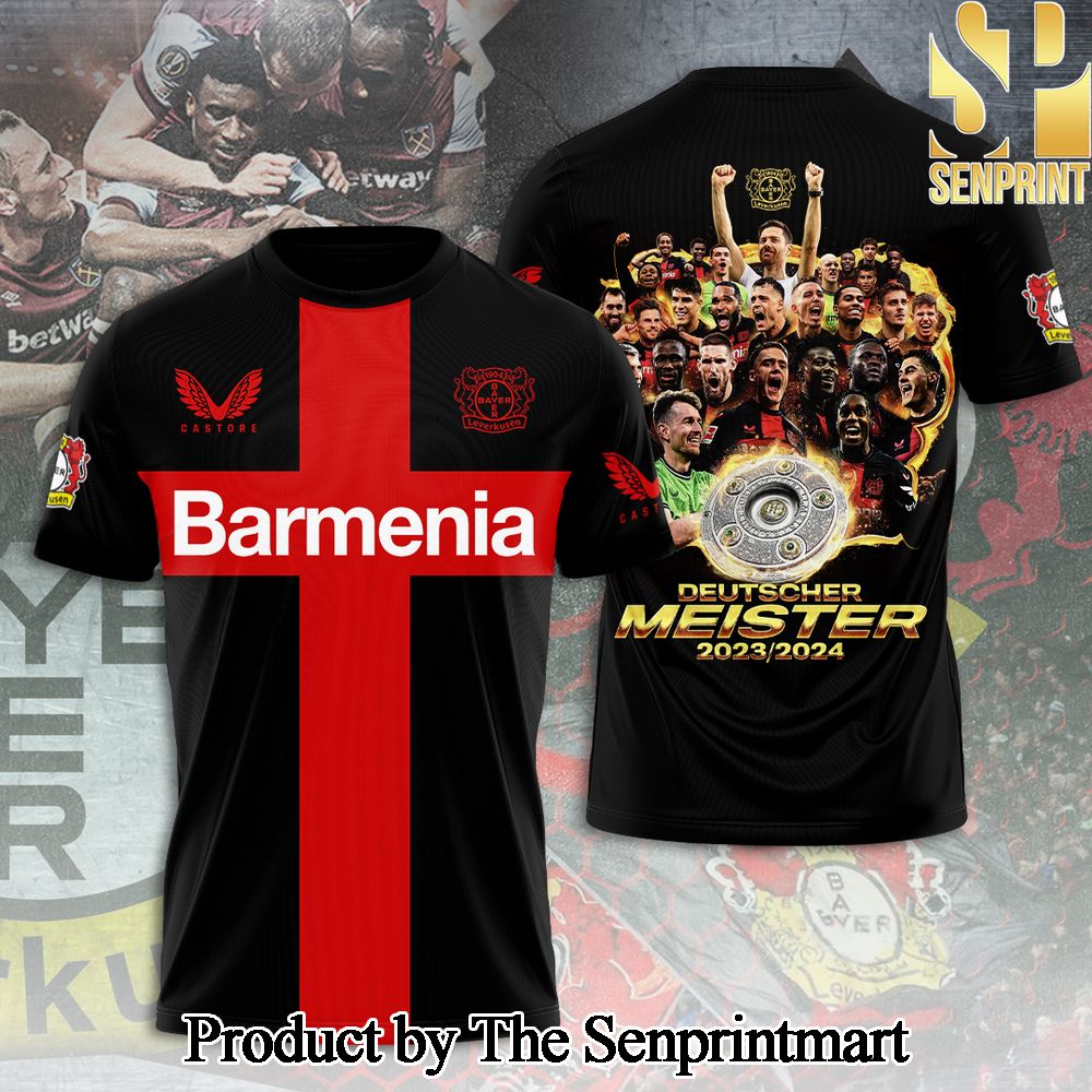 Bayer Leverkusen 3D Full Printed Shirt – SEN3308