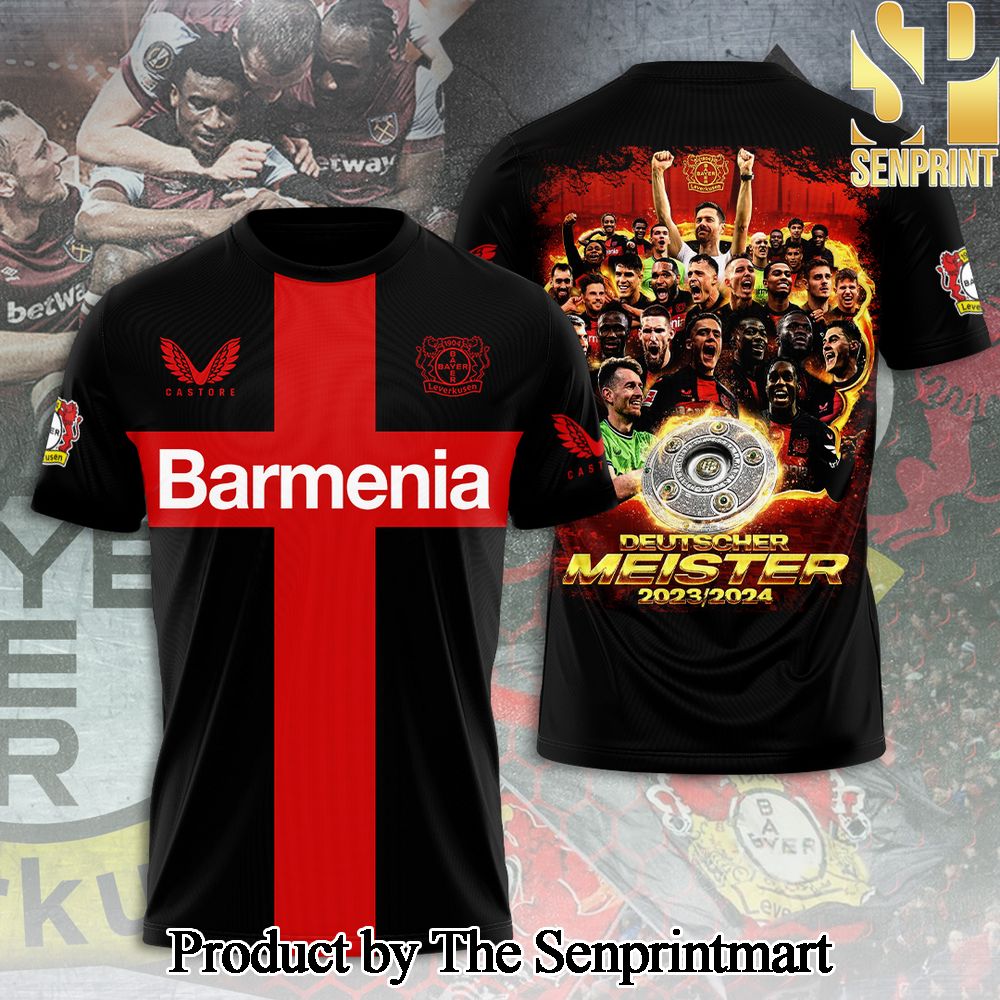 Bayer Leverkusen 3D Full Printed Shirt – SEN3309