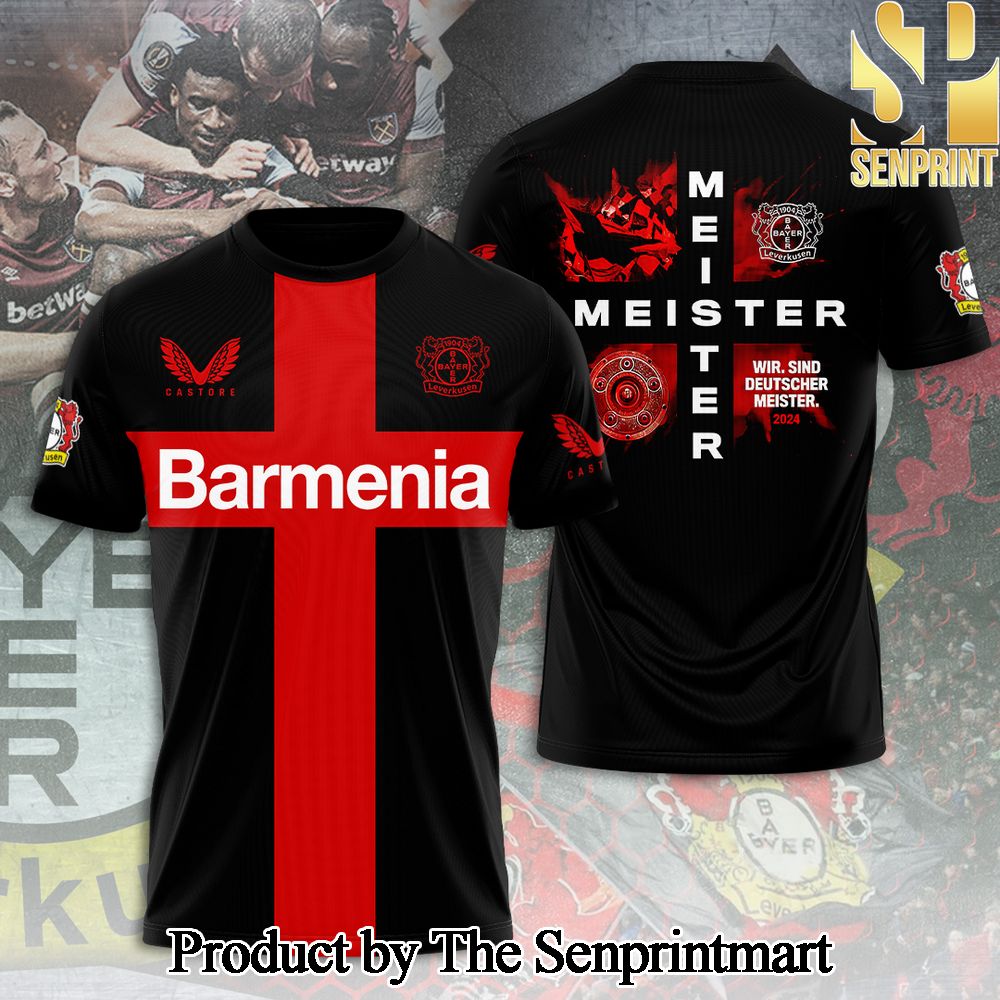 Bayer Leverkusen 3D Full Printed Shirt – SEN3312