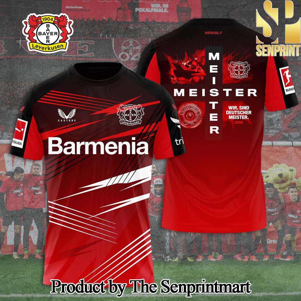 Bayer Leverkusen 3D Full Printed Shirt – SEN3316