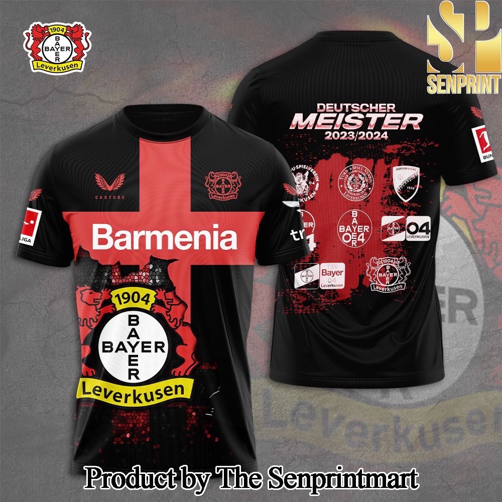 Bayer Leverkusen 3D Full Printed Shirt – SEN3317