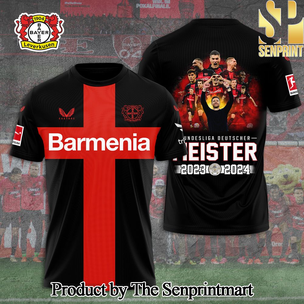 Bayer Leverkusen 3D Full Printed Shirt – SEN3322