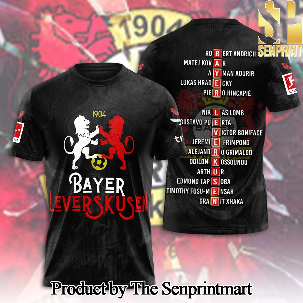 Bayer Leverkusen 3D Full Printed Shirt – SEN3471