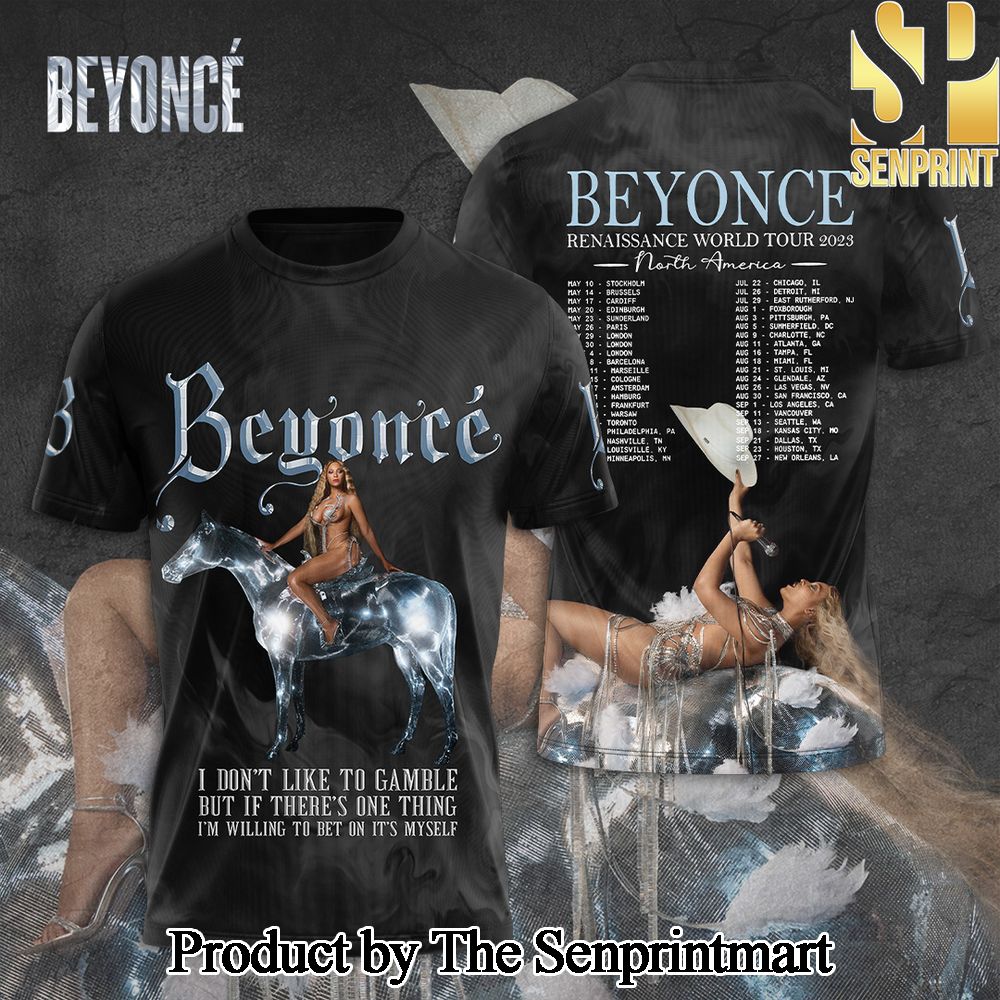 Beyonce 3D Full Printed Shirt – SEN3730