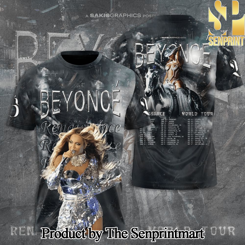 Beyonce 3D Full Printed Shirt – SEN3731