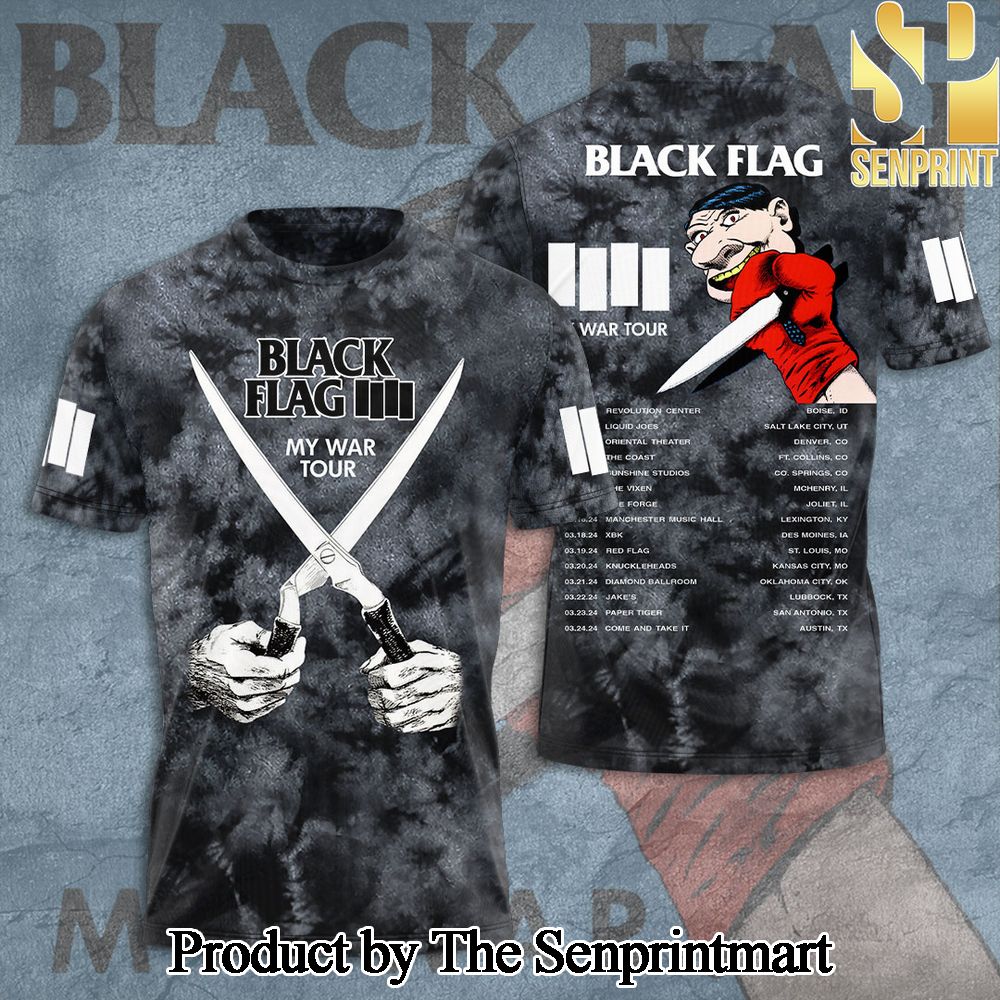 Black Flag 3D Full Printed Shirt – SEN4325