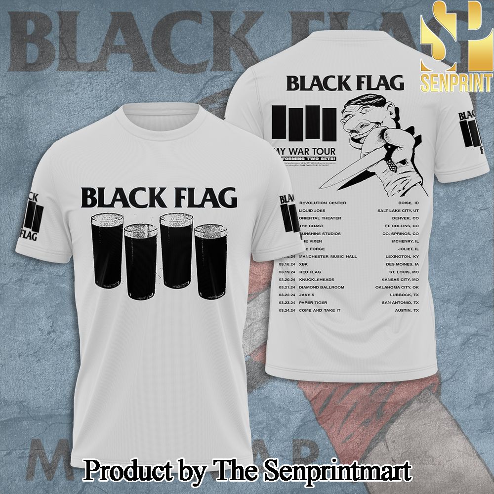 Black Flag 3D Full Printed Shirt – SEN4326