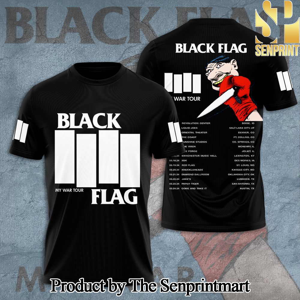Black Flag 3D Full Printed Shirt – SEN4328