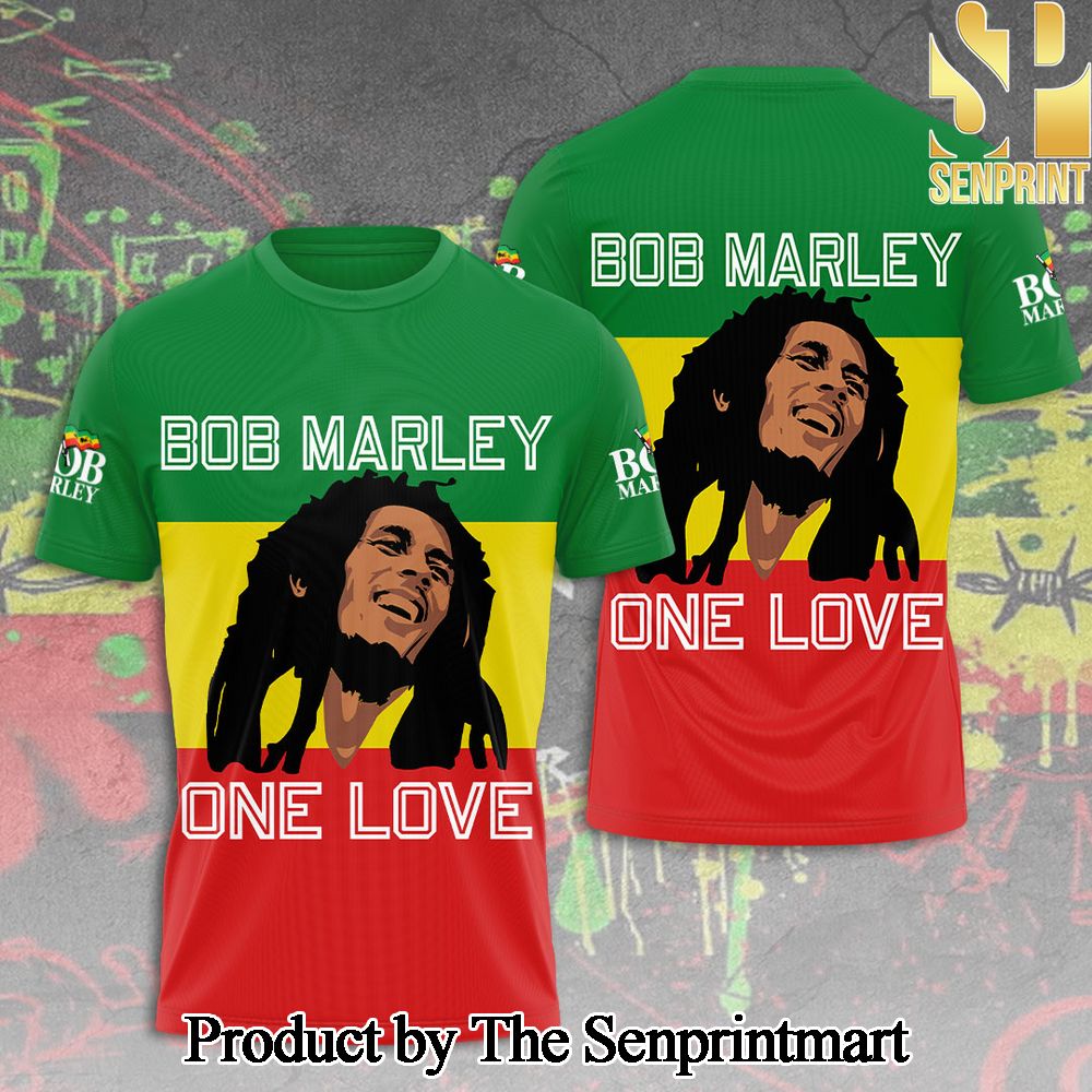 Bob Marley 3D Full Printed Shirt – SEN2449