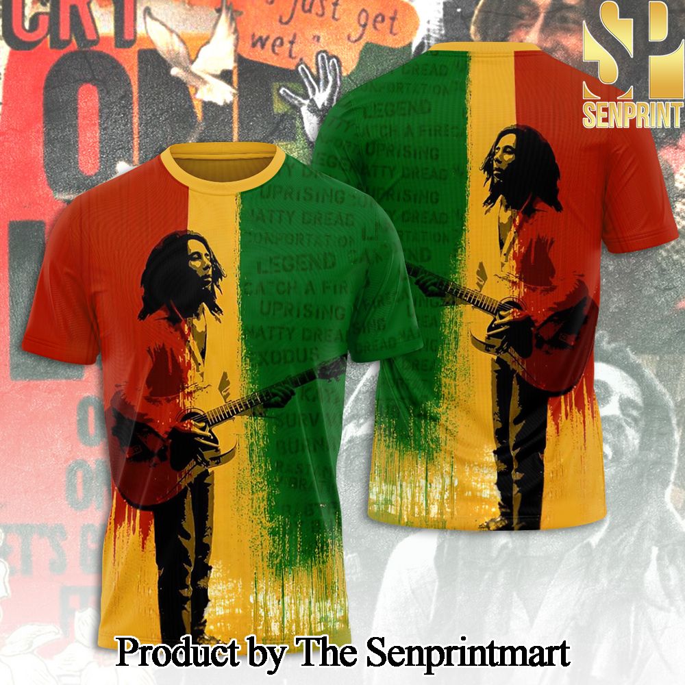 Bob Marley 3D Full Printed Shirt – SEN3011