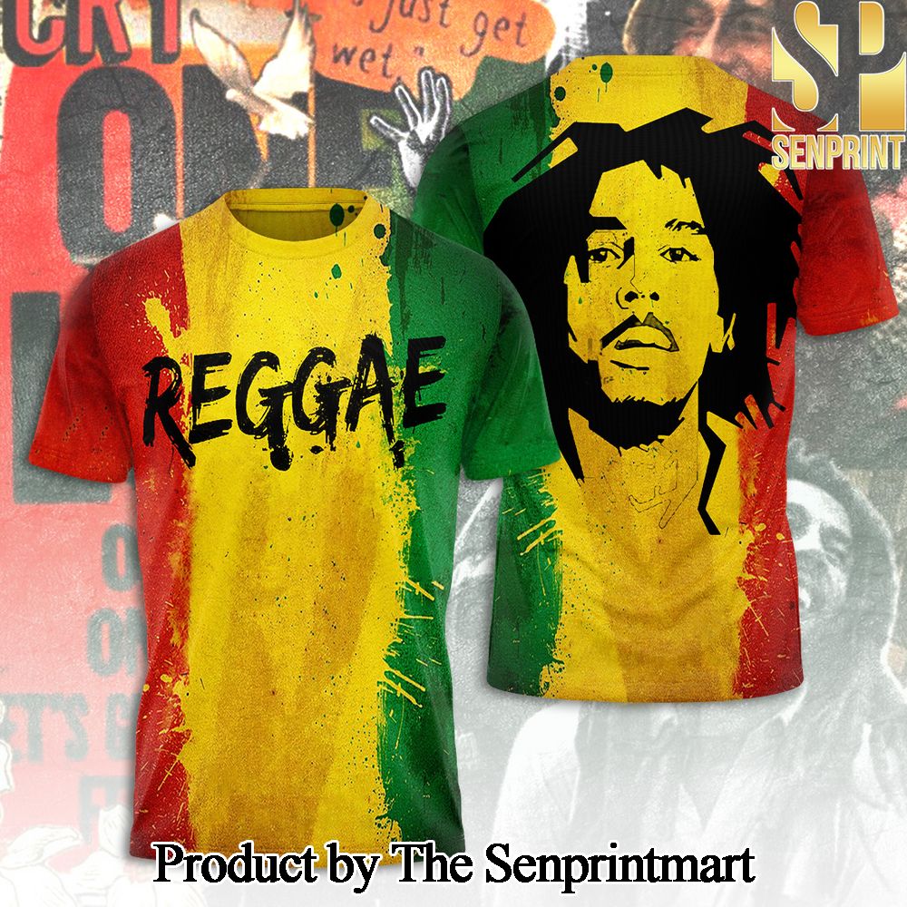Bob Marley 3D Full Printed Shirt – SEN3025