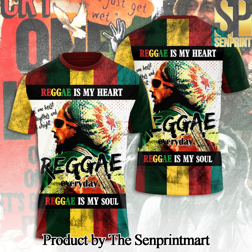 Bob Marley 3D Full Printed Shirt – SEN3074