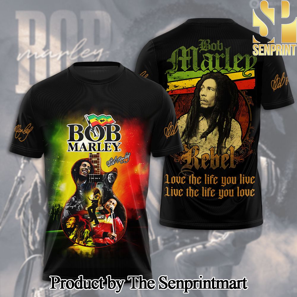 Bob Marley 3D Full Printed Shirt – SEN3603