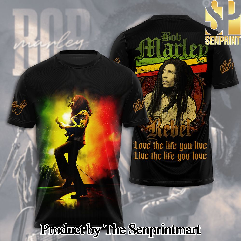 Bob Marley 3D Full Printed Shirt – SEN3605