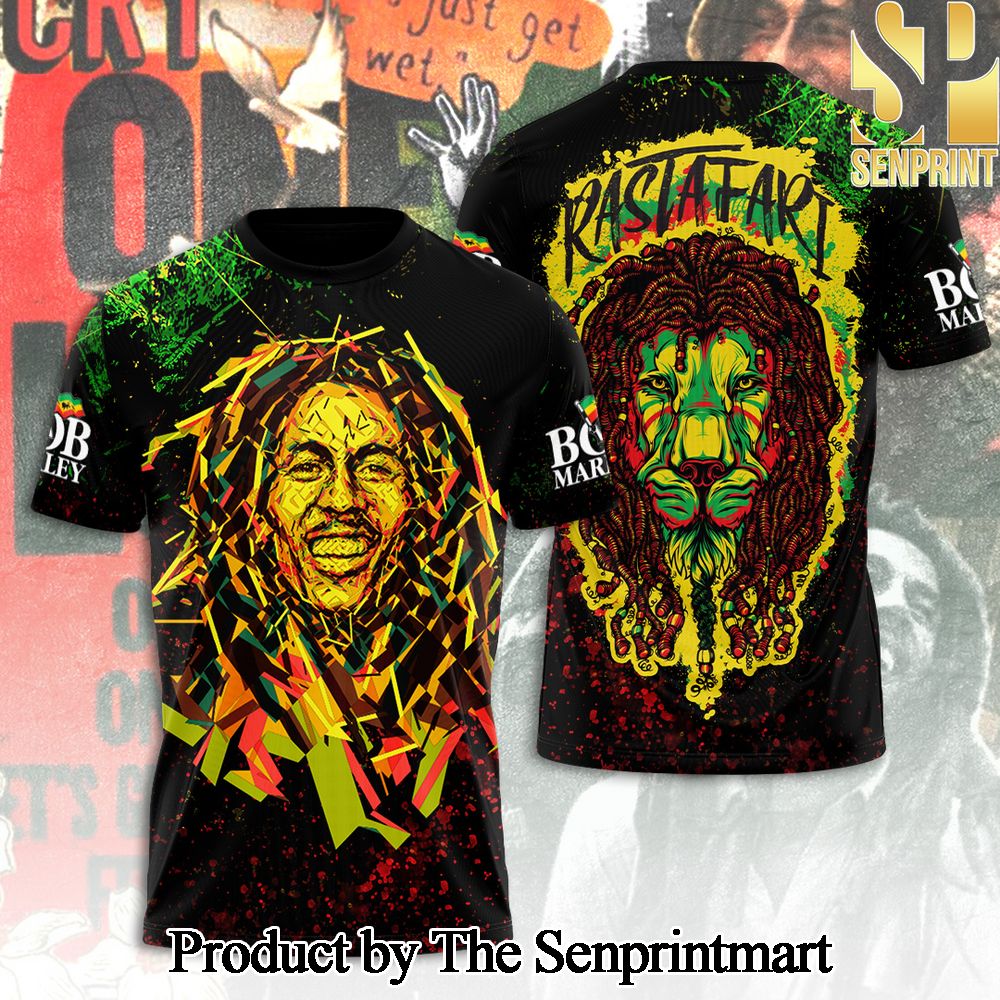 Bob Marley 3D Full Printed Shirt – SEN3743