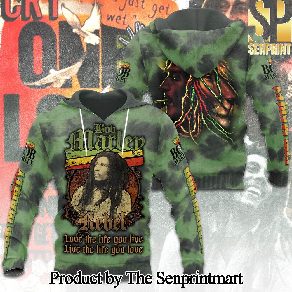 Bob Marley 3D Full Printed Shirt – SEN3849