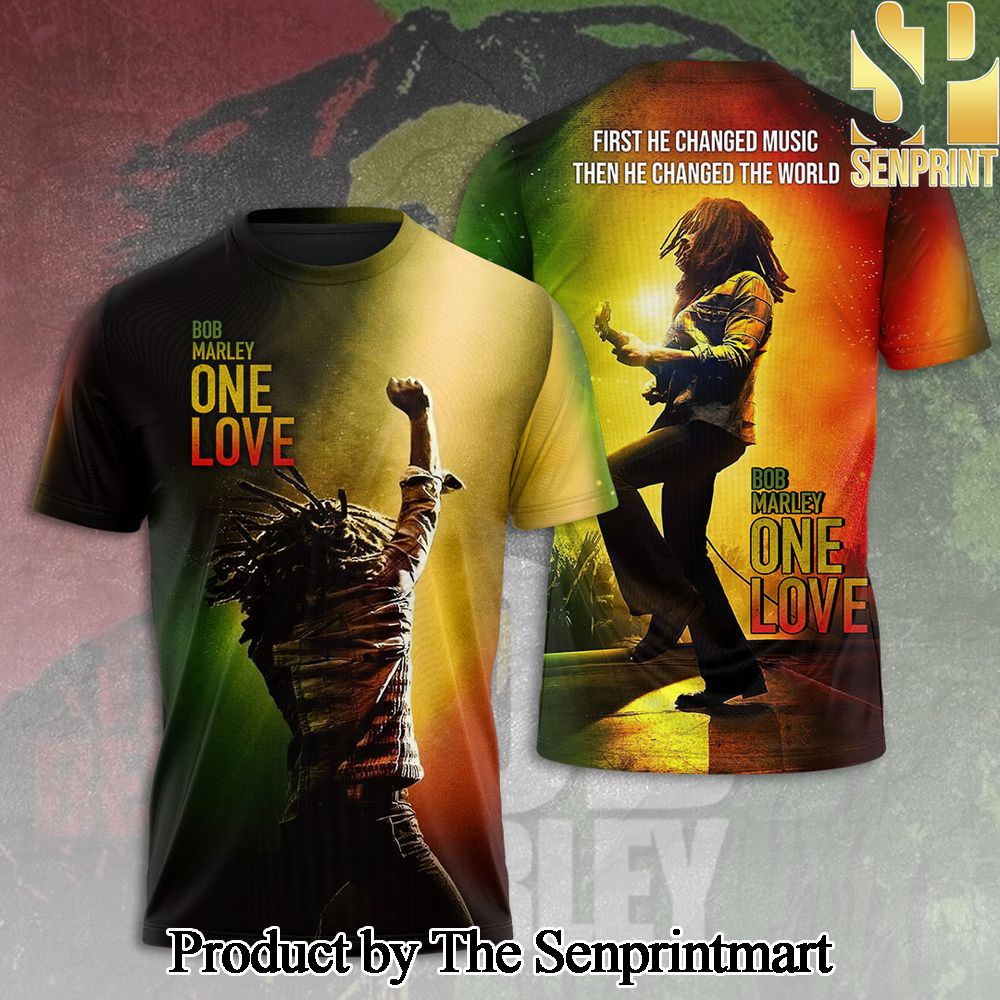 Bob Marley 3D Full Printed Shirt – SEN4161