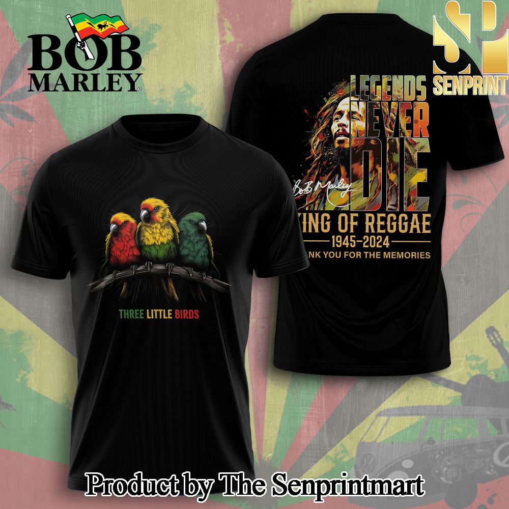 Bob Marley 3D Full Printed Shirt – SEN4237