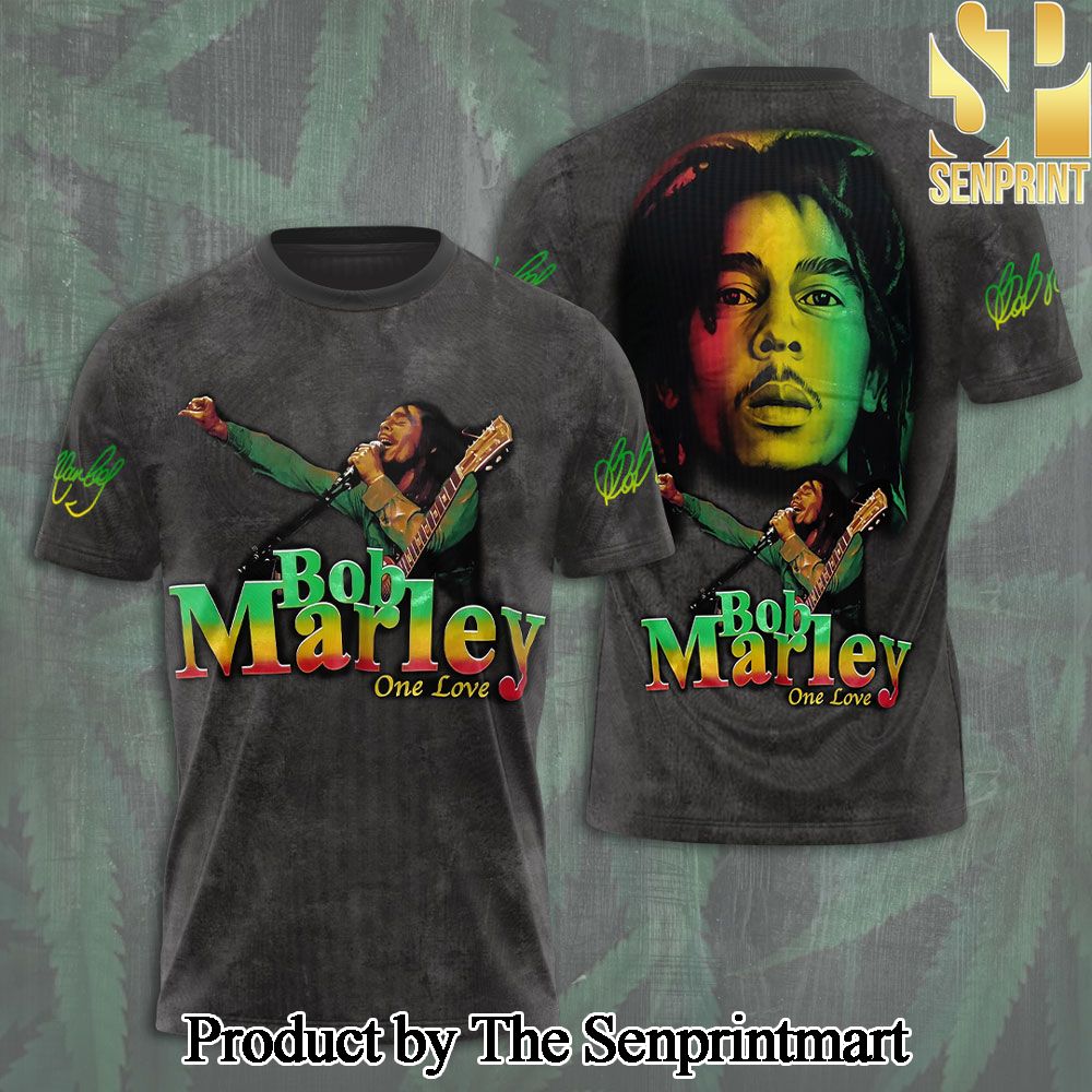 Bob Marley 3D Full Printed Shirt – SEN5313
