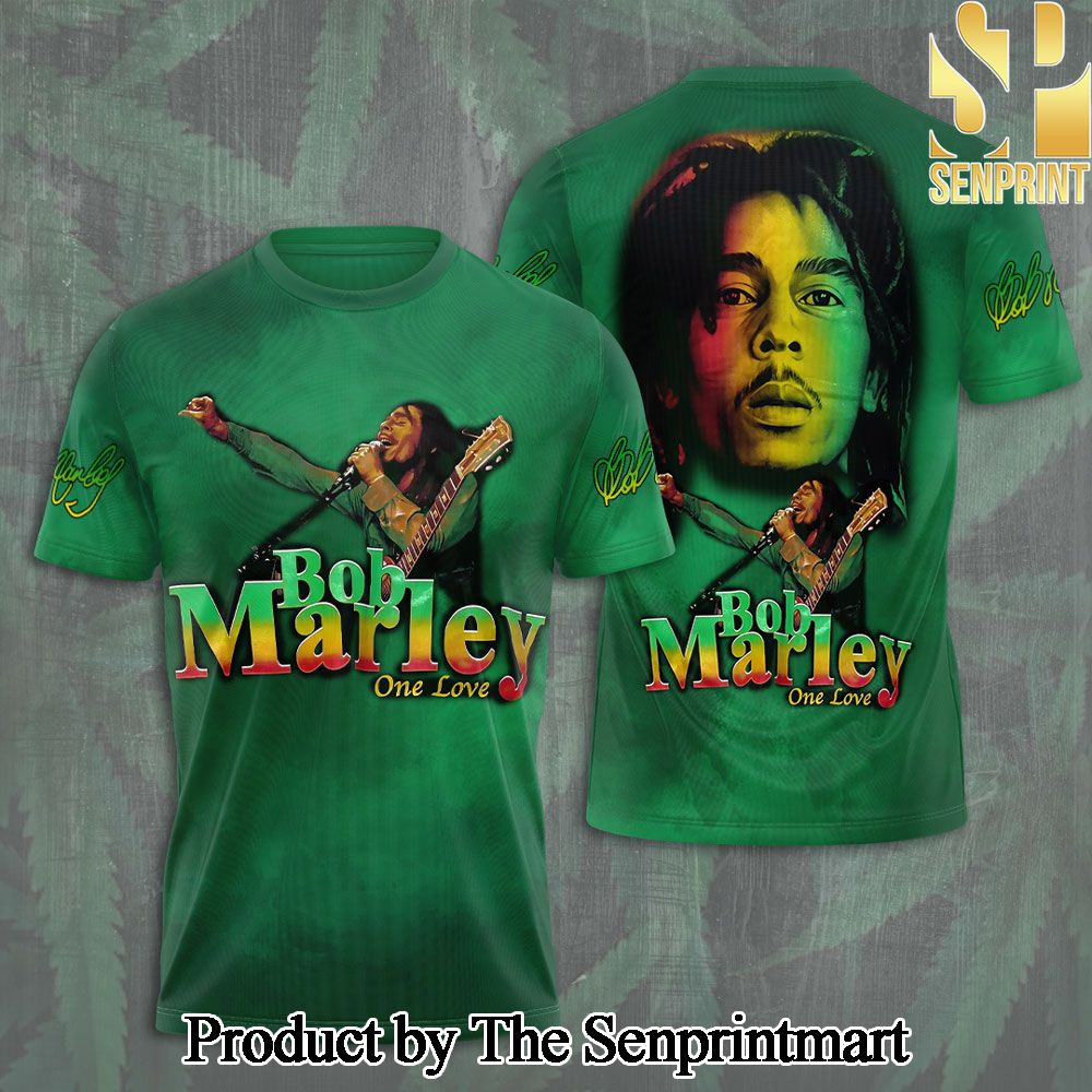 Bob Marley 3D Full Printed Shirt – SEN5314
