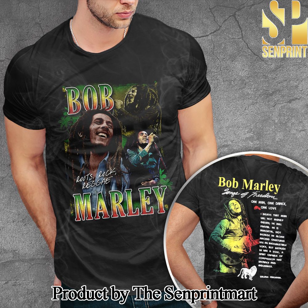 Bob Marley 3D Full Printed Shirt – SEN5315