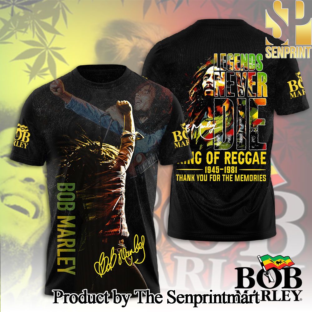 Bob Marley 3D Full Printed Shirt – SEN5945