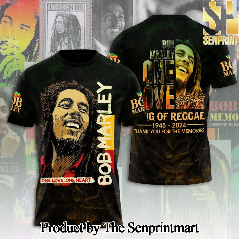 Bob Marley 3D Full Printed Shirt – SEN6075