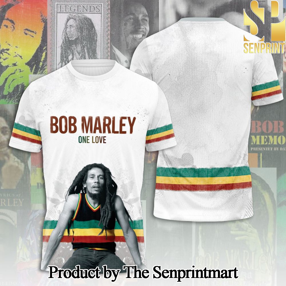 Bob Marley 3D Full Printed Shirt – SEN6085
