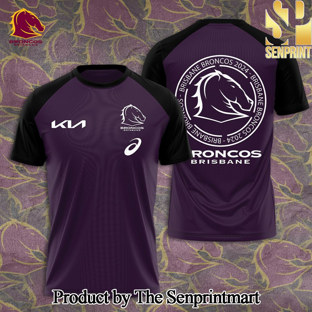 Brisbane Broncos 3D Full Printed Shirt – SEN4232