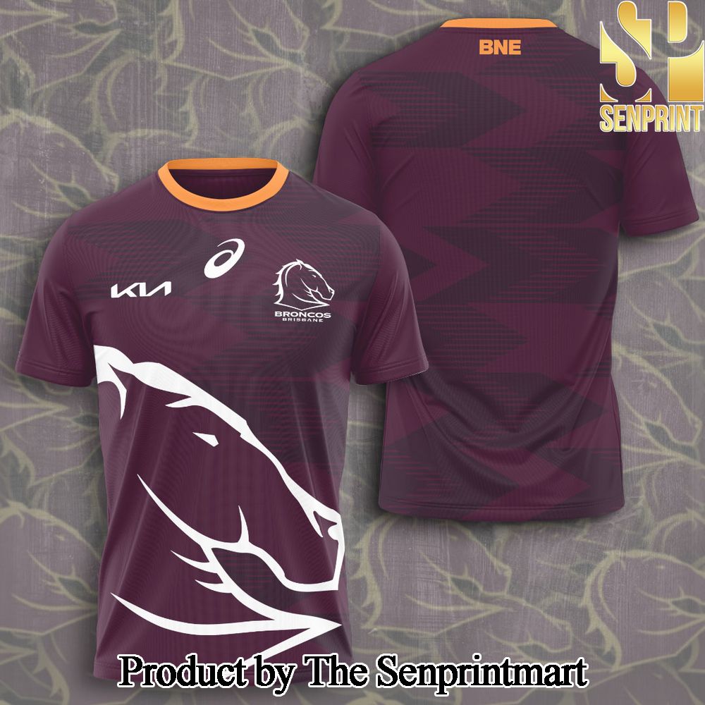 Brisbane Broncos 3D Full Printed Shirt – SEN6292