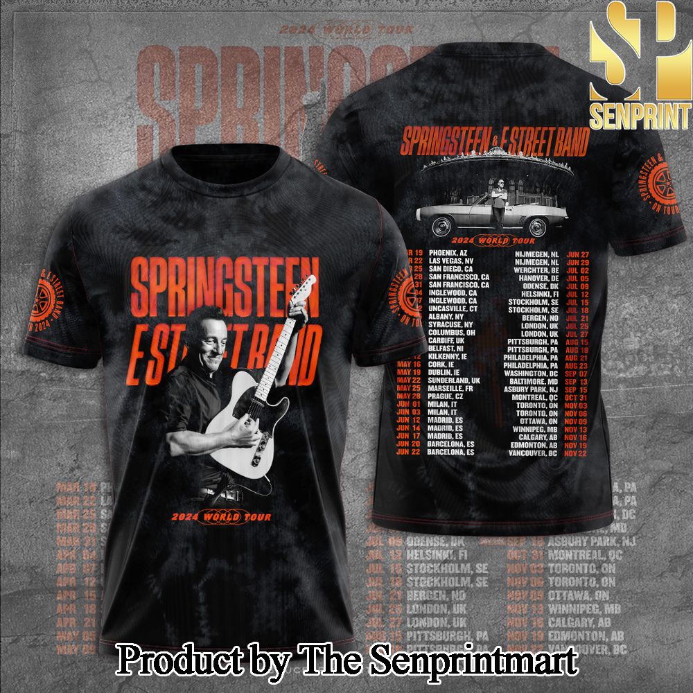 Bruce Springsteen 3D Full Printed Shirt – SEN2137